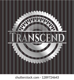 Transcend silver badge or emblem