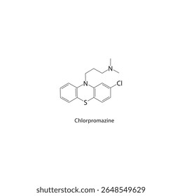 estrutura esquelética de antranilato de trans-cinamilo. Ilustração esquemática do composto de ésteres. Diagrama simples, fórmula química.