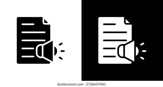 Transcript Icon Sheet Black And White