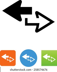 Transfer arrow icon