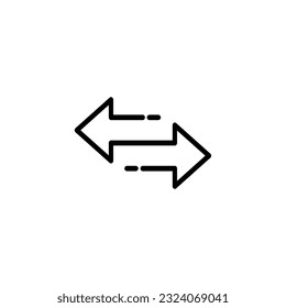 Transfer Arrow Icon. Arrow Vector Icon. Switch Icon.