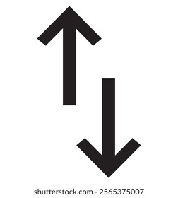 Transfer arrows outline icon. linear style sign for mobile concept and web design, arrow icon in transparent background. Vector illustration. eps 10