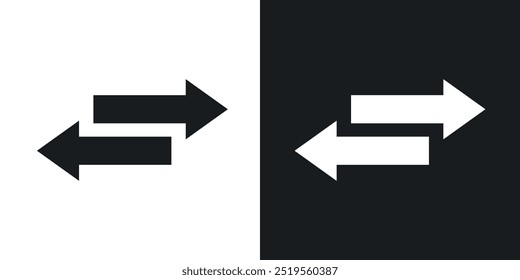 Übertragen Sie das Pfeillinien-Vektorsymbol im Stil von Volumenkörpern und Umrissen.