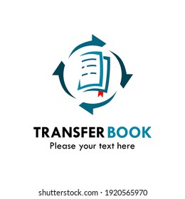 Ilustración del logotipo del libro de transferencia