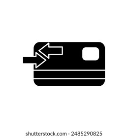 transfer concept line icon. Simple element illustration. transfer concept outline symbol design.