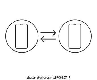 Transfer data from one device to another