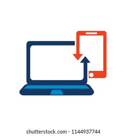 Transfer Device Logo Icon Design