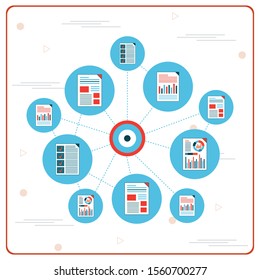 Transfer of documentation. Folders with paper files