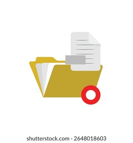 Transfer of documentation. Folders with paper files. Transfering folder with paper document, cloud storage, file transfer encrypted form, connection docs information migration.