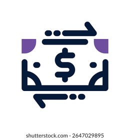 transfer duotone icon. Sleek and modern vector icon for websites, mobile apps, marketing materials, and corporate design. Fully scalable and ready to use.