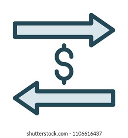transfer exchange arrow 