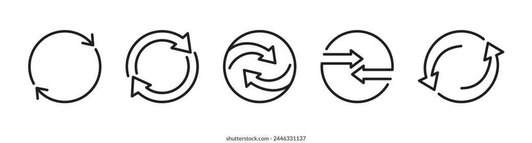 Transfer, exchange, swap concept. Double reverse arrow. Vector illustration.