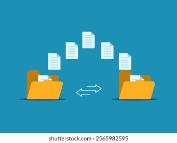 Transfer files, Backup on, Exchange files on folders, Send documents over the Internet