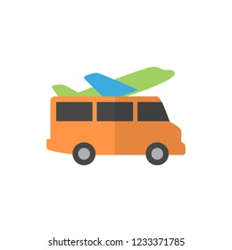transfer flat fector icon