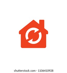 Transfer Home Logo Icon Design