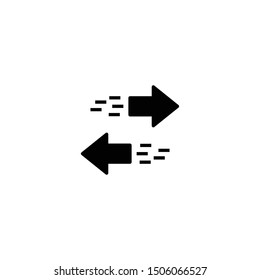 Transfer icon. Data transfer sign. Symbol for your web site design, logo, app, UI. Vector illustration, EPS