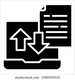 Transfer Icon Element For Design