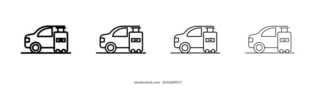 Transfer icon Flat illustration sign