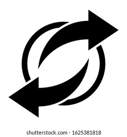 transfer icon or logo isolated sign symbol vector illustration - high quality black style vector icons
