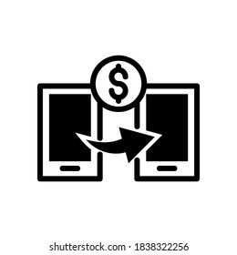 Transfer icon or logo isolated sign symbol vector illustration - high quality black style vector icons
