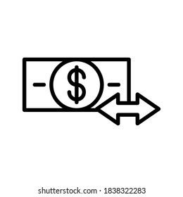 Transfer icon or logo isolated sign symbol vector illustration - high quality black style vector icons
