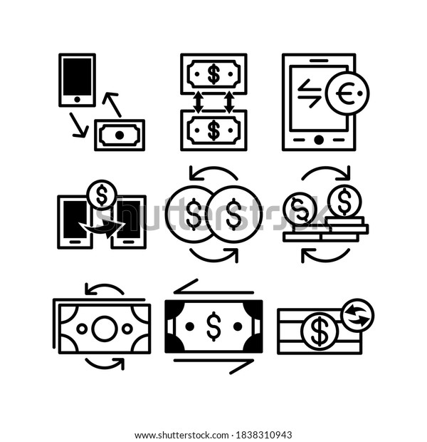 Transfer icon\
or logo isolated sign symbol vector illustration - Collection of\
high quality black style vector\
icons\
