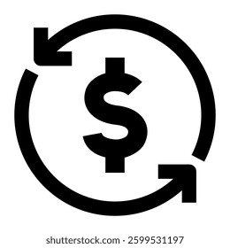 Transfer Icon. Transfer, Payment, Receive, Transaction, Exchange, Deposit, Withdraw, Send. Vector Icon Illustration