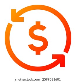 Transfer Icon. Transfer, Payment, Receive, Transaction, Exchange, Deposit, Withdraw, Send. Vector Icon Illustration