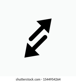 Transfer Icon - Switch, Transaction or Exchange Vector Sign and Symbol for Design, Presentation, Website or Apps Elements.