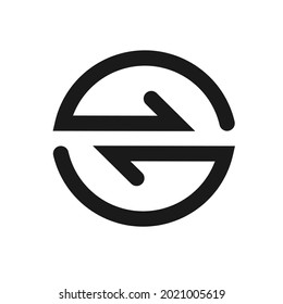 diseño de símbolo o icono de transferencia