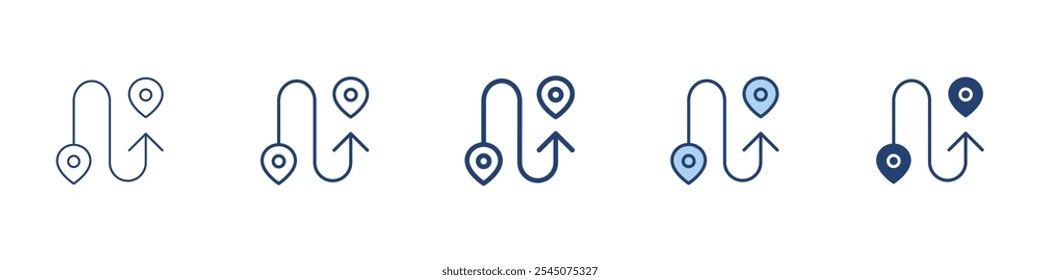 Transfer icon Symbol set collection