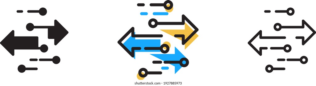 Transfer icon , vector illustration