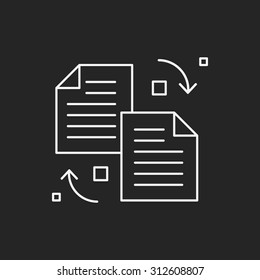 transfer line icon