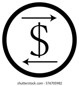 Transfer money icon. Web banking and finance payment. Vector illustration