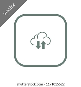 transfer online icon