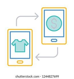 transfer   online   shopping  