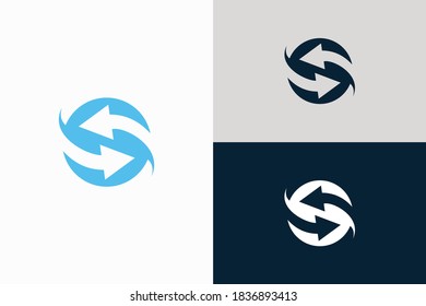 transfer or sharing logo icon vector isolated