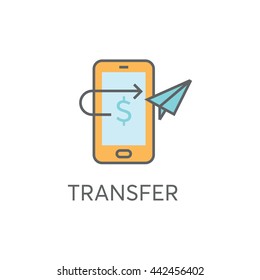 Transfer Vector Icon