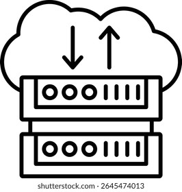 Transfer vector icon. Can be used for printing, mobile and web applications.