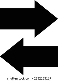 Transfer Vector Icon Design Illustration
