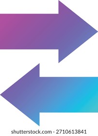 Ilustración de diseño de icono de Vector de transferencia