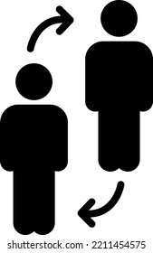 transfer Vector illustration on a transparent background. Premium quality symmbols. Glyphs vector icons for concept and graphic design. 

