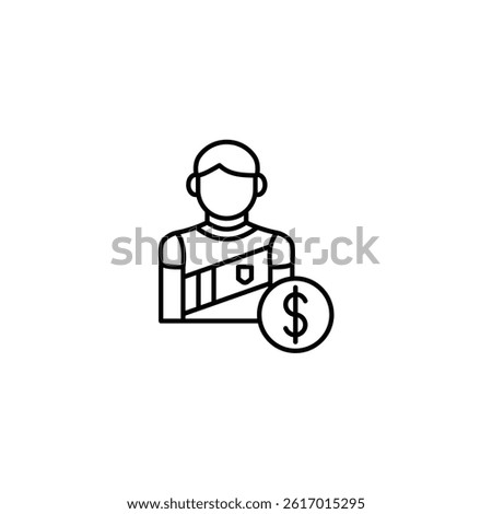 Transfer vector line icon icons design