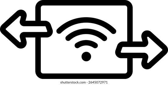transfer wifi iot internet smart internet of things arrow arrows 10797