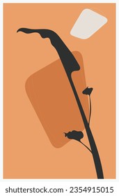 Mit unserer minimalistischen Wandkunst verwandeln Sie Ihr Haus in ein gemütliches Ambiente, das sich durch seine schlichte Linienführung und die gedämpften Farben auszeichnet.
