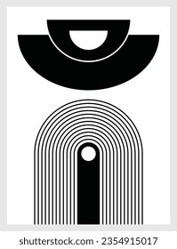 Mit unserer minimalistischen Wandkunst verwandeln Sie Ihr Haus in ein gemütliches Ambiente, das sich durch seine schlichte Linienführung und die gedämpften Farben auszeichnet.