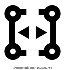 transform icon isolated sign symbol vector illustration - high quality black style vector icons
