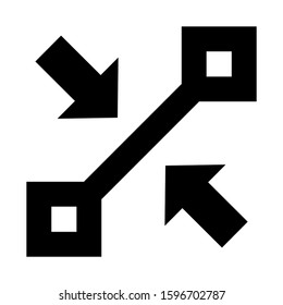 transform icon isolated sign symbol vector illustration - high quality black style vector icons
