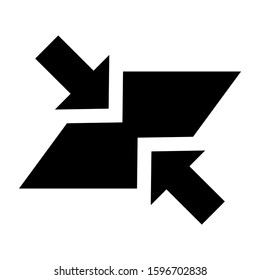 transform icon isolated sign symbol vector illustration - high quality black style vector icons

