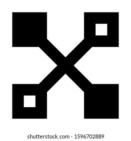 transform icon isolated sign symbol vector illustration - high quality black style vector icons
